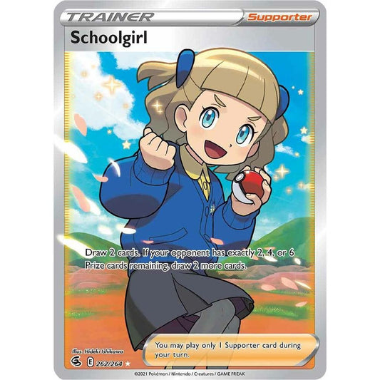 Schoolgirl (Full Art) - SWSH08: Fusion Strike (SWSH08)