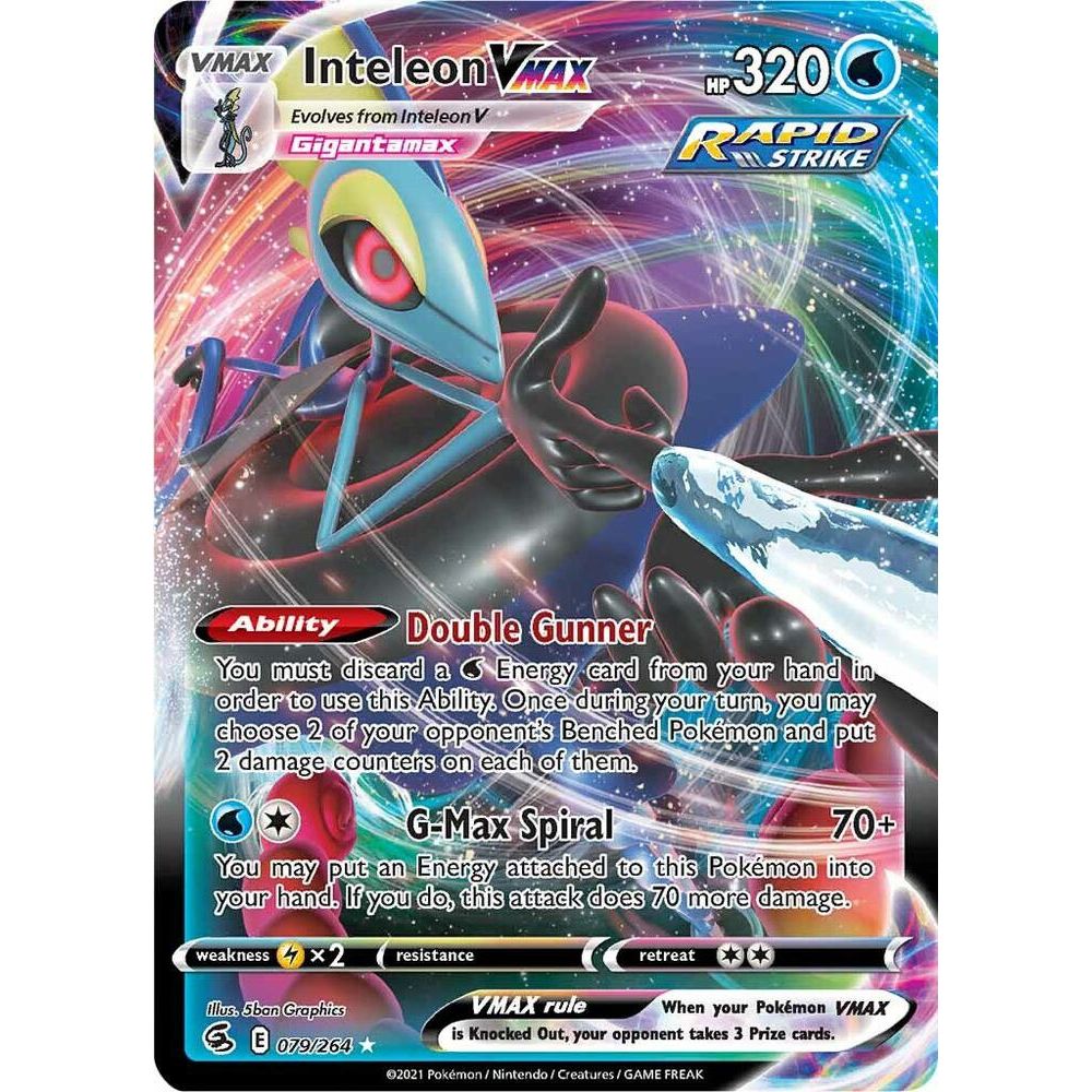 Inteleon VMAX - SWSH08: Fusion Strike (SWSH08)