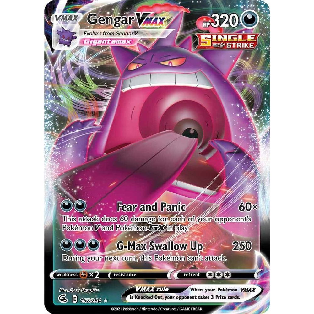 Gengar VMAX - SWSH08: Fusion Strike (SWSH08)