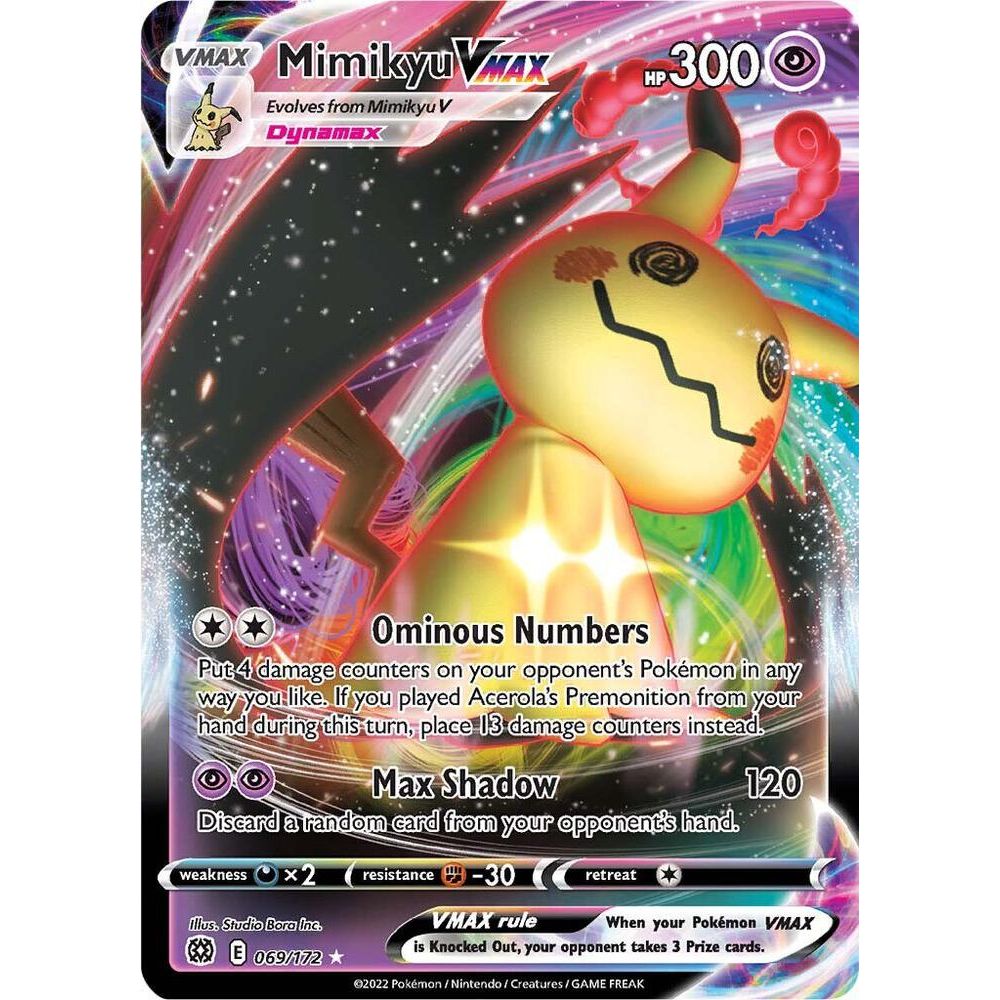 Mimikyu VMAX - SWSH09: Brilliant Stars (SWSH09)
