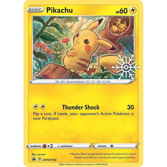 Pikachu - SWSH153 (Holiday Calendar) - SWSH: Sword & Shield Promo Cards (SWSD)