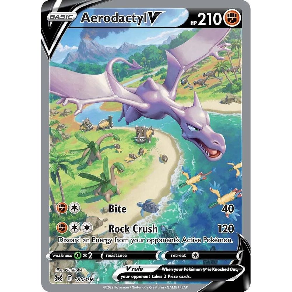 Aerodactyl V (Alternate Full Art) - SWSH11: Lost Origin (SWSH11)