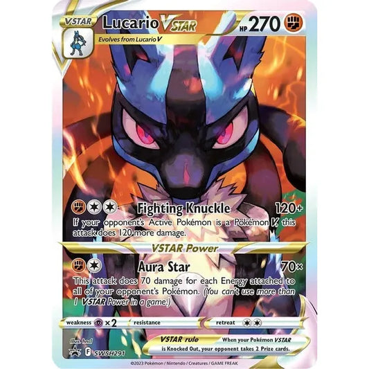 Lucario VSTAR - SWSH291 - SWSH: Sword & Shield Promo Cards (SWSD)