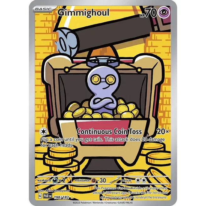 Gimmighoul - 198/182 - SV04: Paradox Rift (SV04)