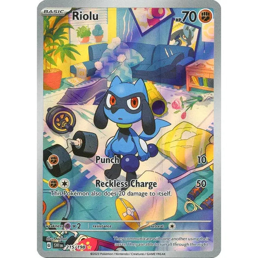 Riolu - 215/198 - SV01: Scarlet & Violet Base Set (SV01)
