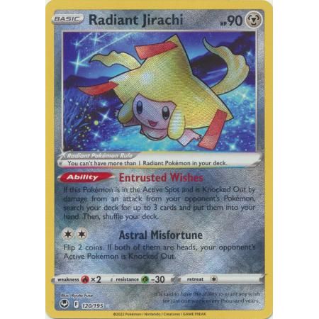 Radiant Jirachi - SWSH12: Silver Tempest (SWSH12)
