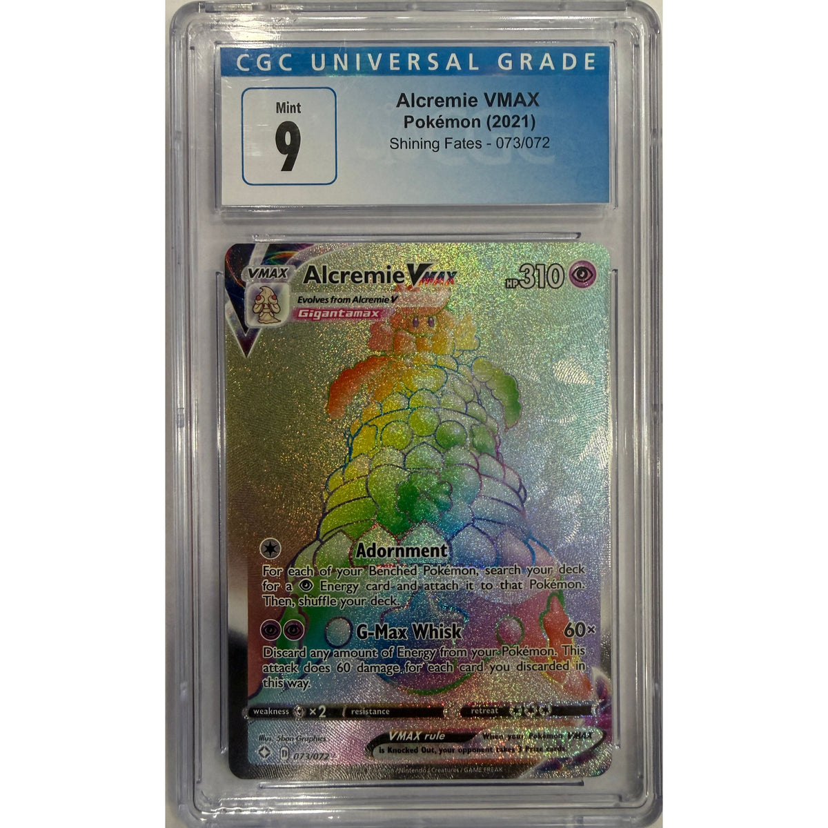 Alcremie VMAX (SHF 73) - CGC 9