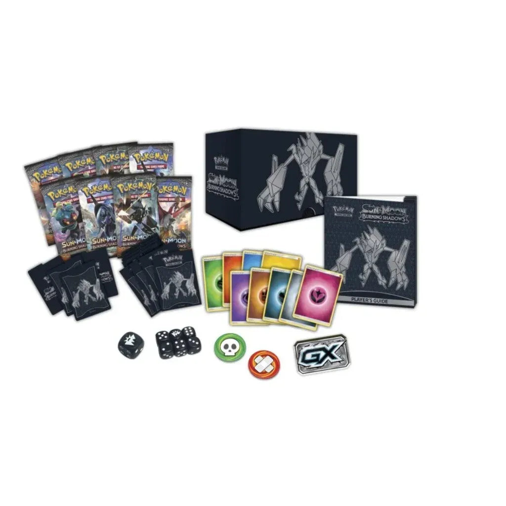 Pokémon TCG - Sun & Moon - Burning Shadows - Elite Trainer Box + akrylový ochranný box