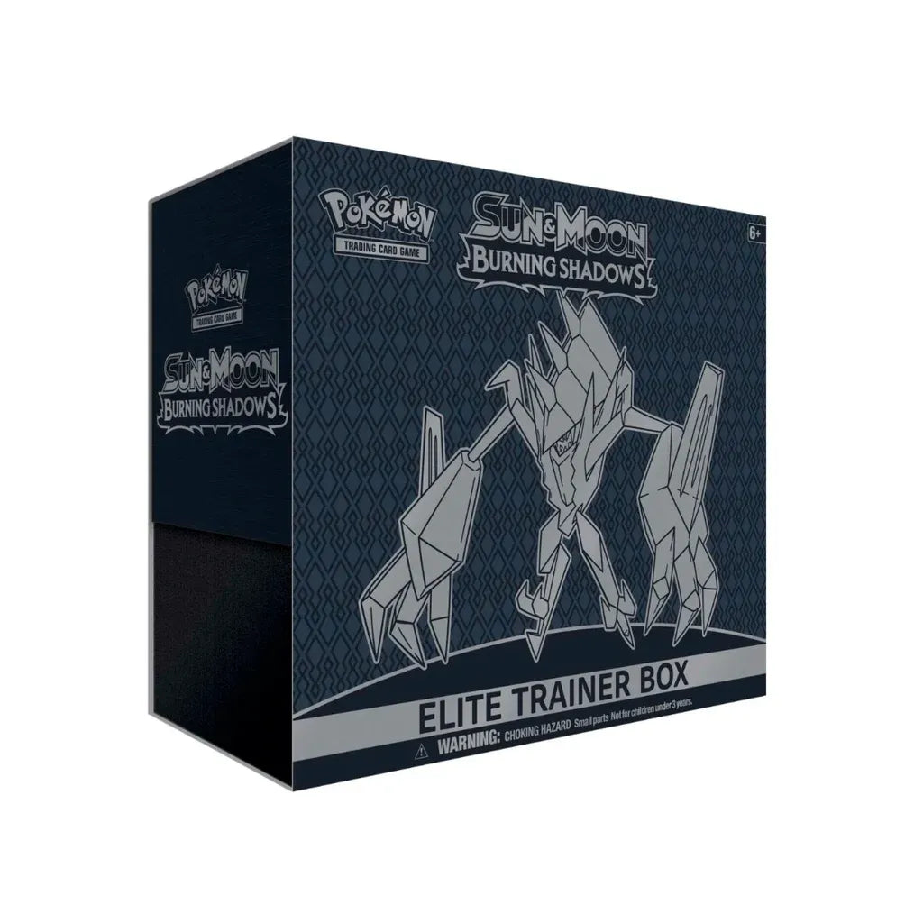 Pokémon TCG - Sun & Moon - Burning Shadows - Elite Trainer Box + akrylový ochranný box