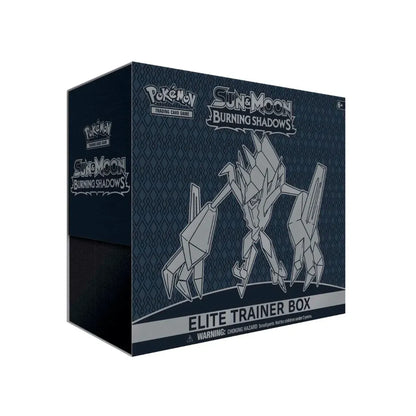 Pokémon TCG - Sun & Moon - Burning Shadows - Elite Trainer Box + akrylový ochranný box