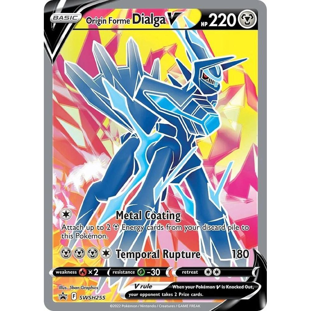 Origin Forme Dialga V - SWSH: Sword & Shield Promo Cards (SWSD)