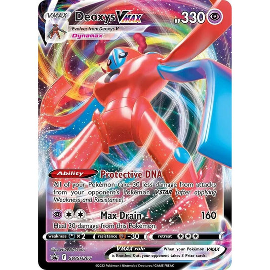 Deoxys VMAX - SWSH267 - SWSH: Sword & Shield Promo Cards (SWSD)