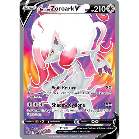 Hisuian Zoroark V - SWSH297 - SWSH: Sword & Shield Promo Cards (SWSD)