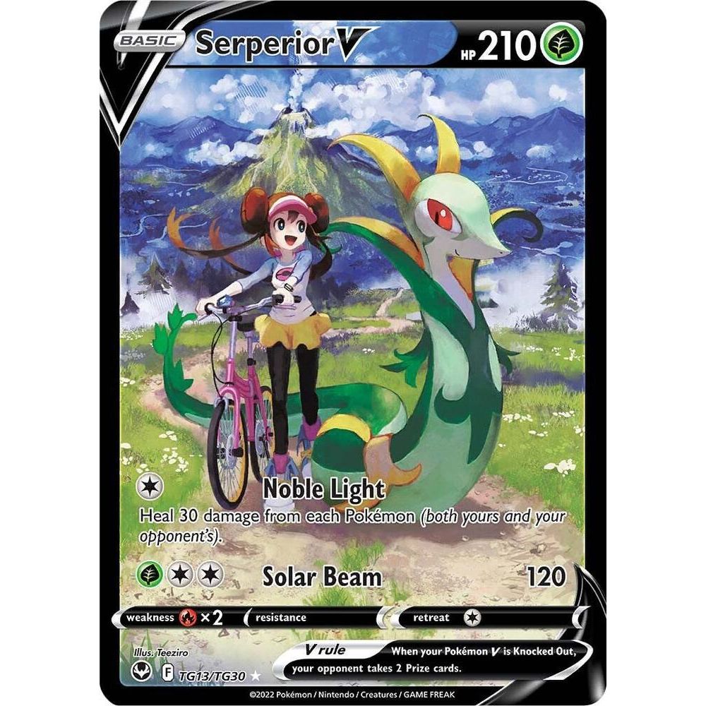 Serperior V - SWSH12: Silver Tempest Trainer Gallery (SWSH12: TG)