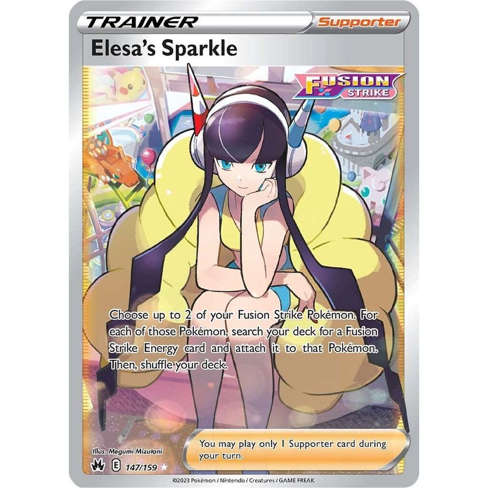 Elesa's Sparkle (Full Art) - Crown Zenith (CRZ)