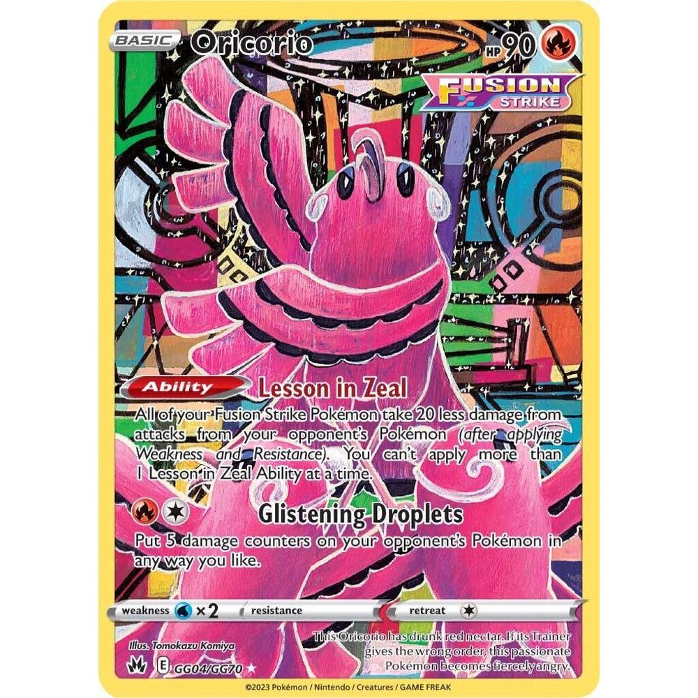 Oricorio - Crown Zenith: Galarian Gallery (CRZ:GG)