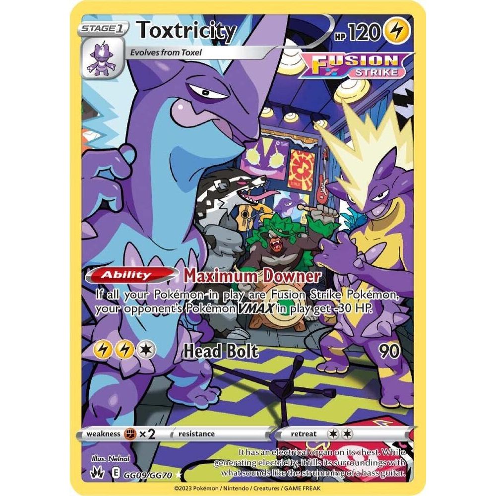 Toxtricity - Crown Zenith: Galarian Gallery (CRZ:GG)