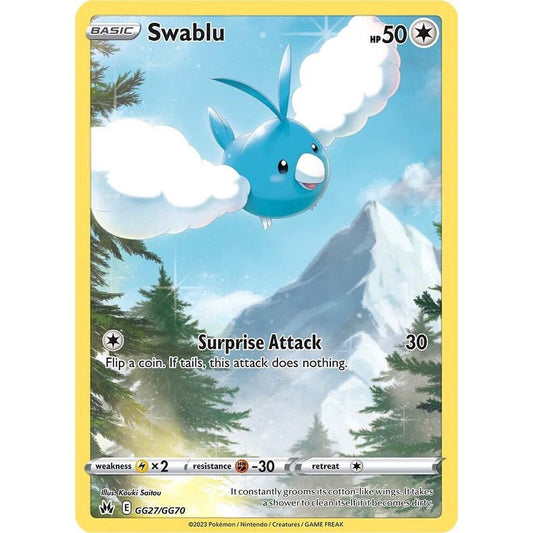 Swablu - Crown Zenith: Galarian Gallery (CRZ:GG)