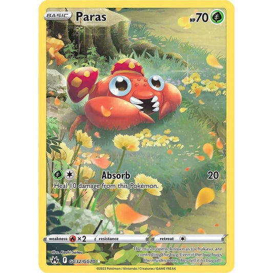 Paras - Crown Zenith: Galarian Gallery (CRZ:GG)