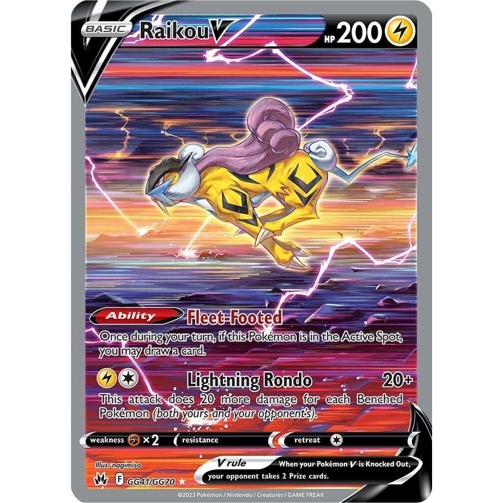 Raikou V - Crown Zenith: Galarian Gallery (CRZ:GG)