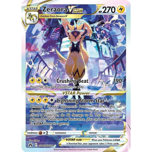 Zeraora VSTAR - Crown Zenith: Galarian Gallery (CRZ:GG)