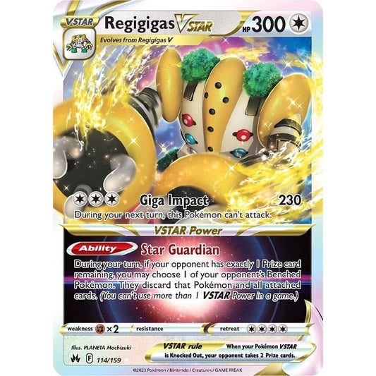 Regigigas VSTAR - Crown Zenith (CRZ)