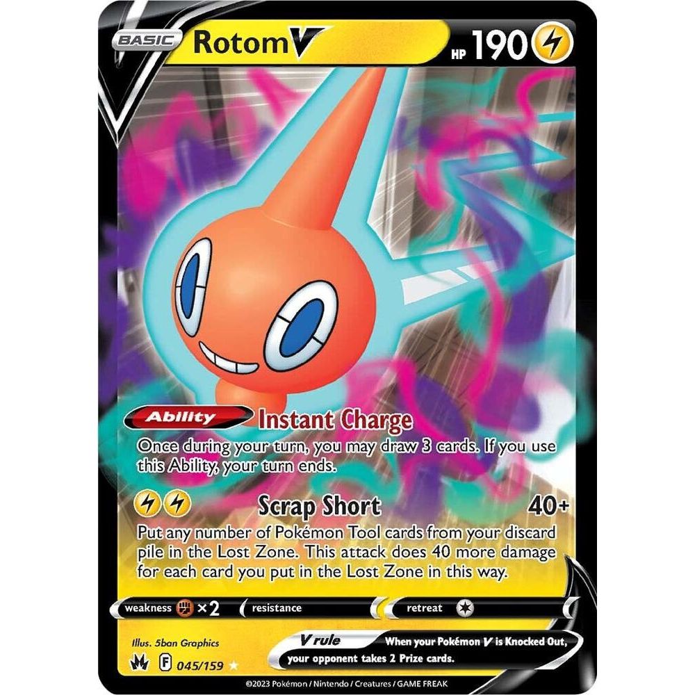 Rotom V - Crown Zenith (CRZ)