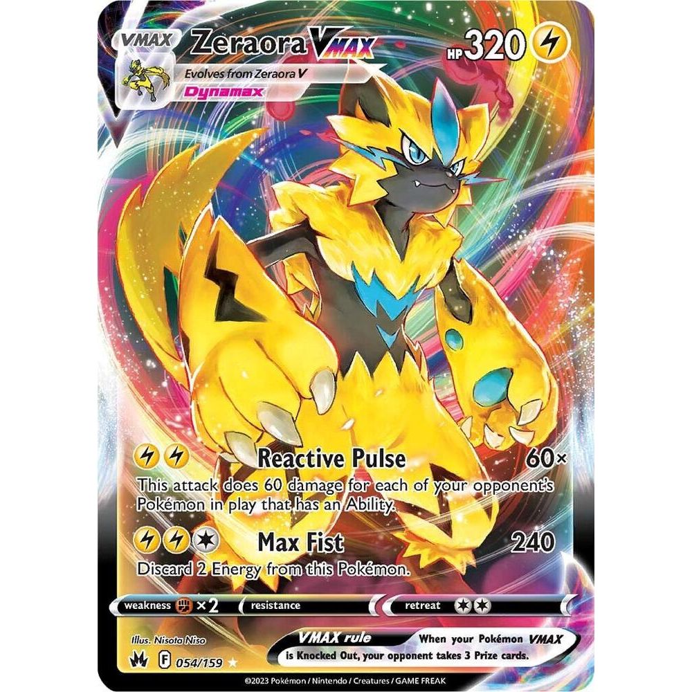 Zeraora VMAX - SWSH: Crown Zenith (CRZ)