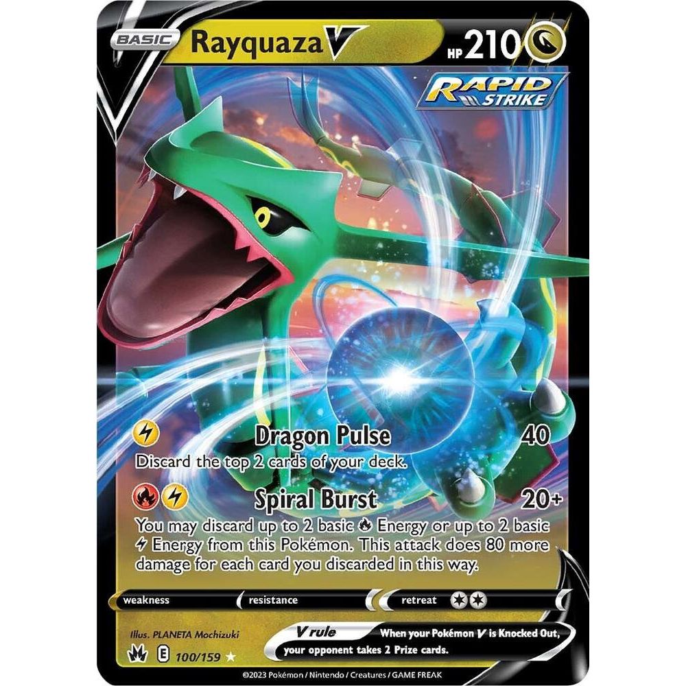 Rayquaza V - Crown Zenith (CRZ)