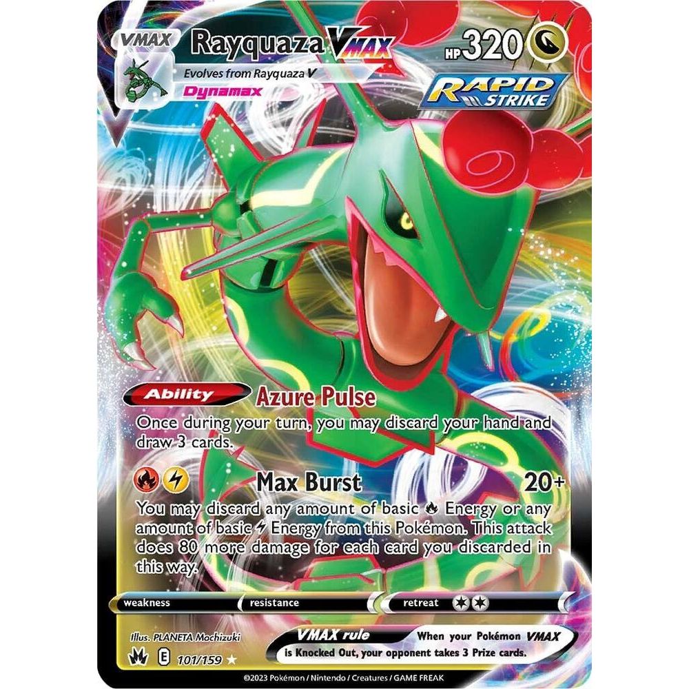 Rayquaza VMAX (101) - Crown Zenith (CRZ)