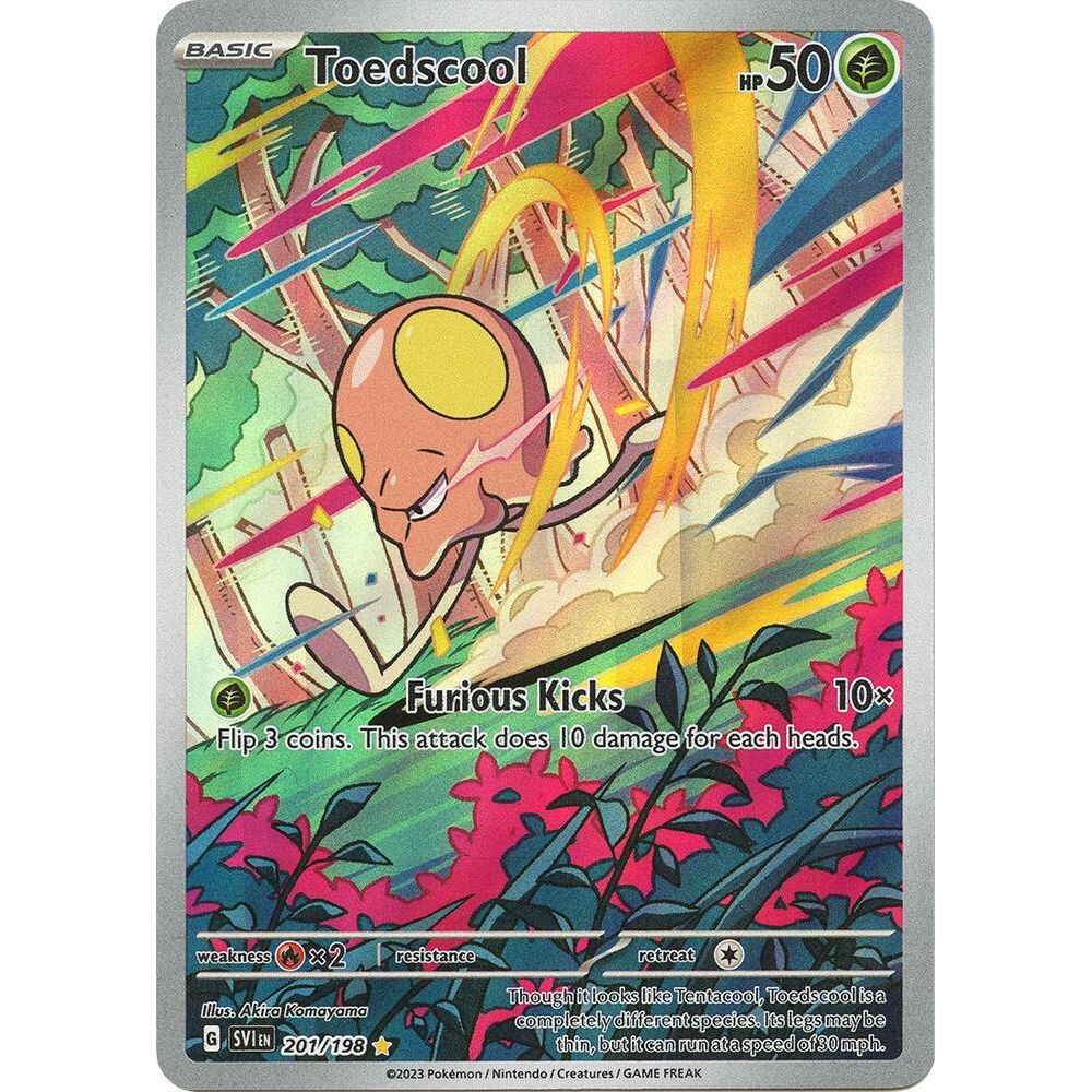Toedscool - 201/198 - SV01: Scarlet & Violet Base Set (SV1)