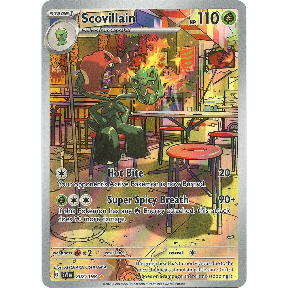 Scovillain - 202/198 - SV01: Scarlet & Violet Base Set (SVI)