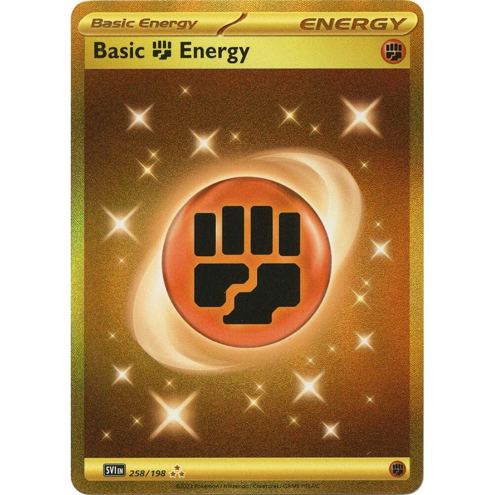 Basic Fighting Energy - 258/198 - SV01: Scarlet & Violet Base Set (SVI)