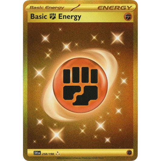 Basic Fighting Energy - 258/198 - SV01: Scarlet & Violet Base Set (SVI)