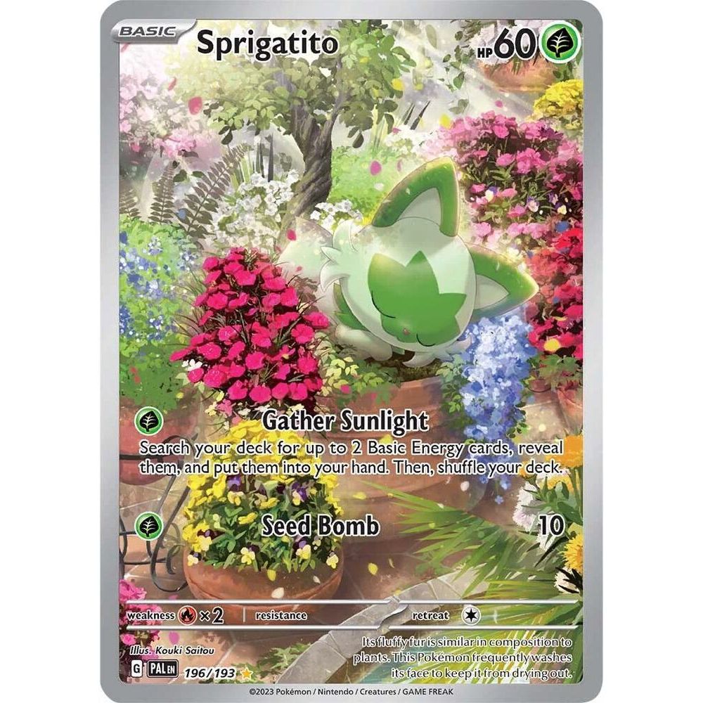 Sprigatito - 196/193 - SV02: Paldea Evolved (PAL)