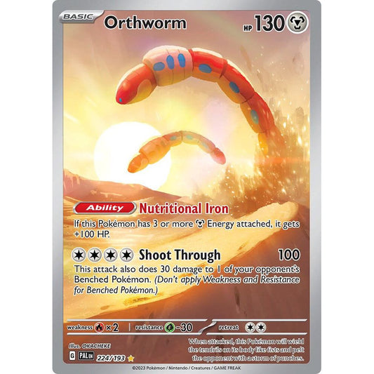 Orthworm - 224/193 - SV02: Paldea Evolved (PAL)