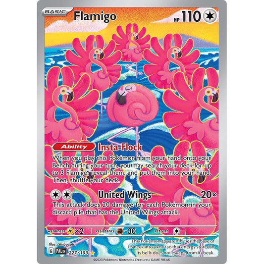 Flamigo - 227/193 - SV02: Paldea Evolved (PAL)