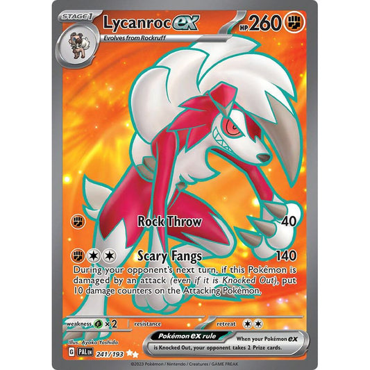 Lycanroc ex - 241/193 - SV02: Paldea Evolved (PAL)