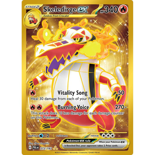 Skeledirge ex - 272/193 - SV02: Paldea Evolved (PAL)