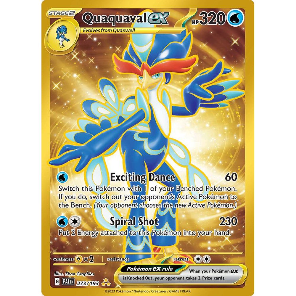 Quaquaval ex - 273/193 - SV02: Paldea Evolved (PAL)