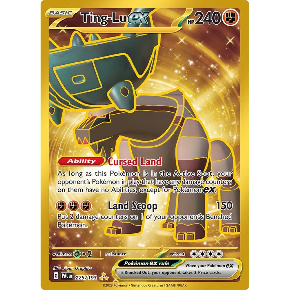 Ting-Lu ex - 275/193 - SV02: Paldea Evolved (PAL)