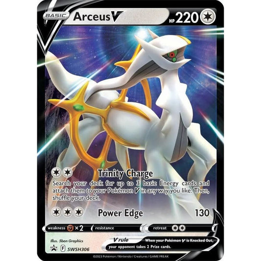Arceus V - SWSH306 - SWSH: Sword & Shield Promo Cards (SWSD)