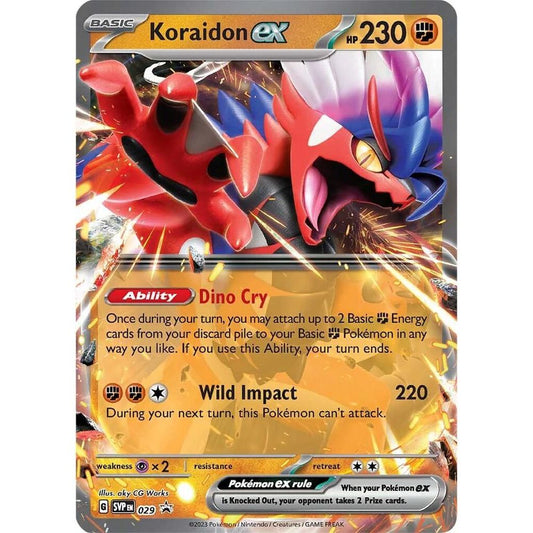 Koraidon ex - 029 - SV: Scarlet & Violet Promo Cards (SVP)