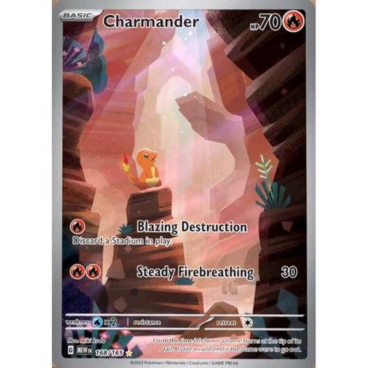 Charmander - 168/165 - SV: Scarlet & Violet 151 (MEW)