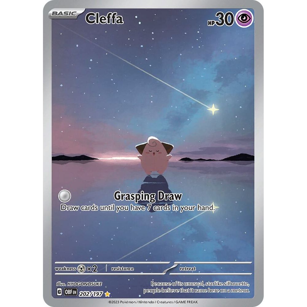 Cleffa - 202/197 - SV03: Obsidian Flames (OBF)