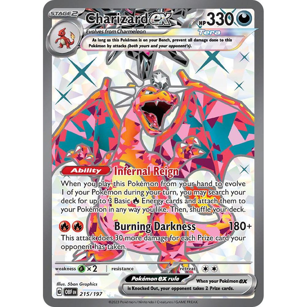 Charizard ex - 215/197 - SV03: Obsidian Flames (OBF)