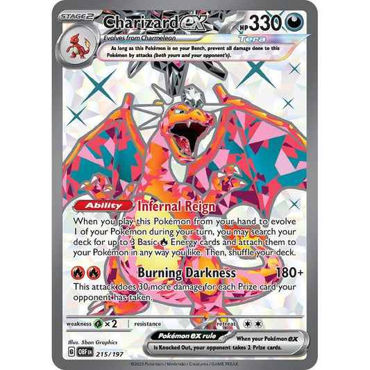 Charizard ex - 215/197 - SV03: Obsidian Flames (OBF)