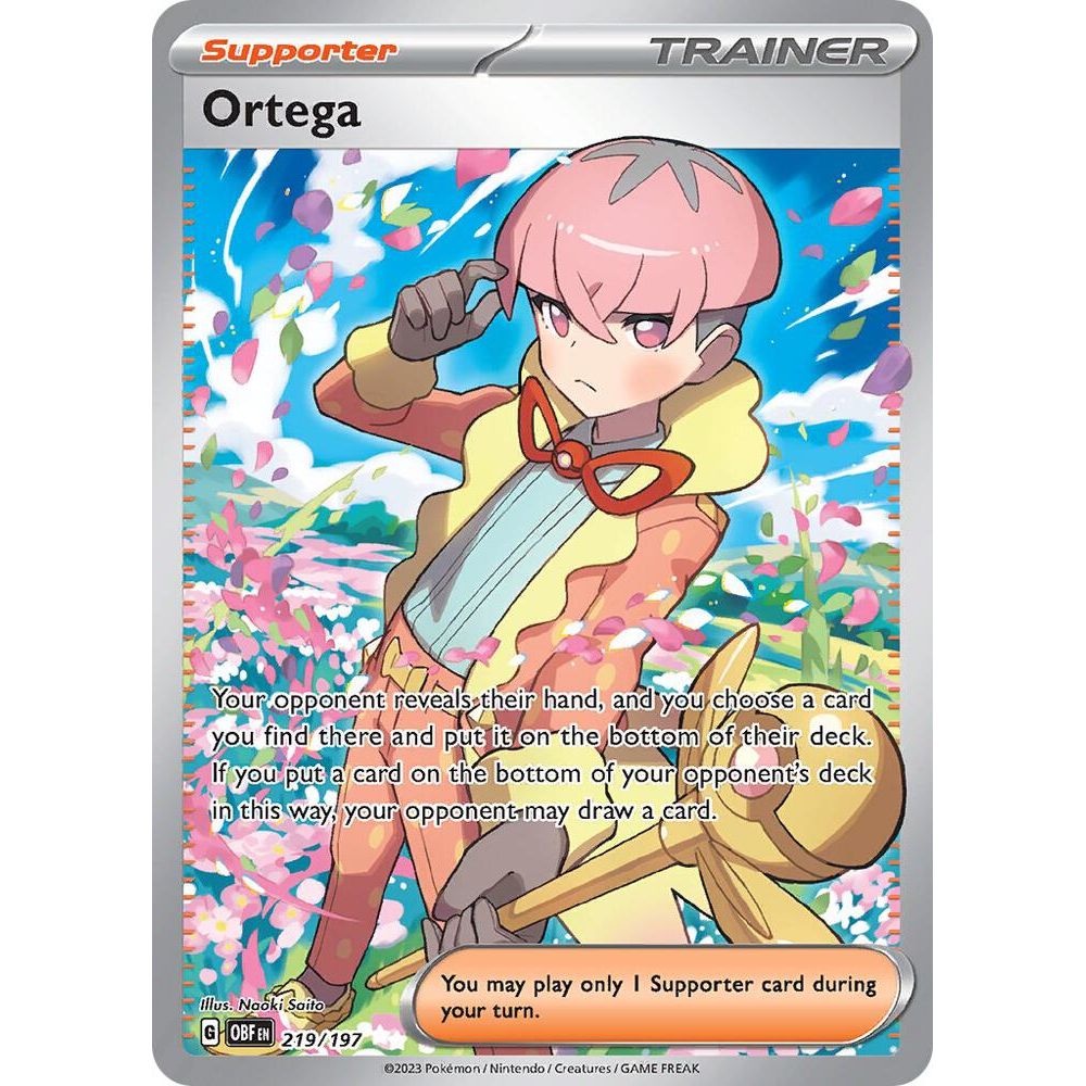 Ortega - 219/197 - SV03: Obsidian Flames (OBF)