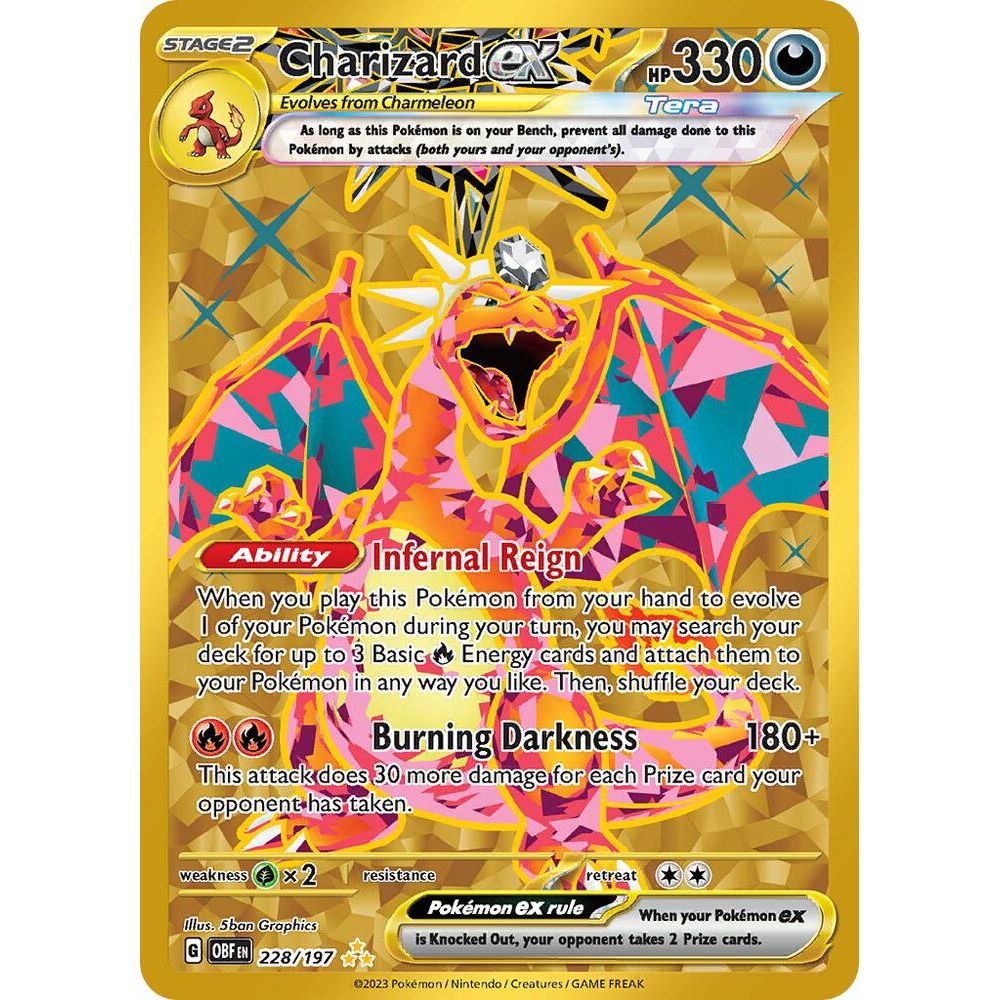 Charizard ex - 228/197 - SV03: Obsidian Flames (OBF)