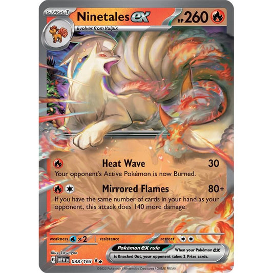 Ninetales ex - 038/165 - SV: Scarlet & Violet 151 (MEW)